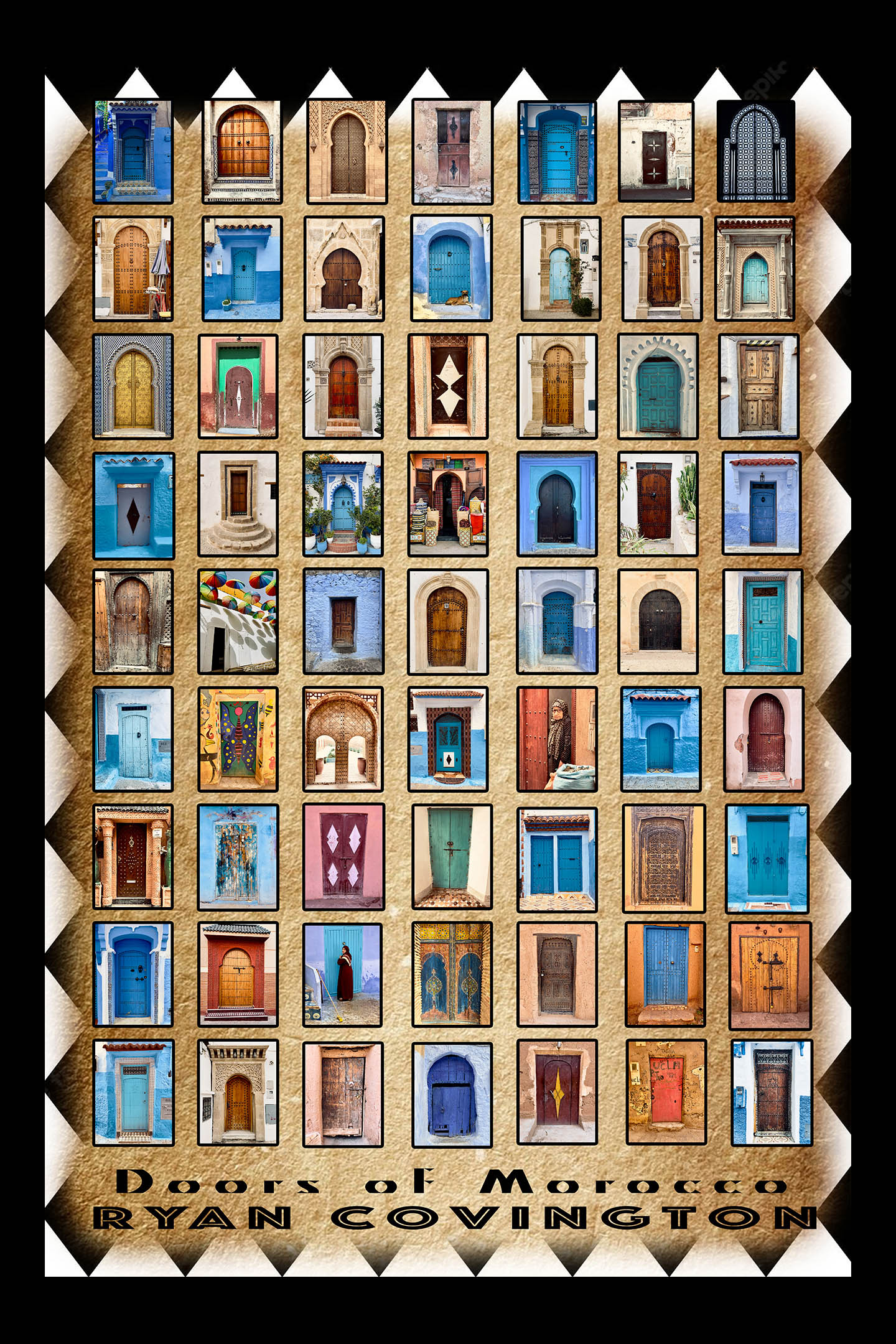 Doors of Morocco #2 by Ryan Covington